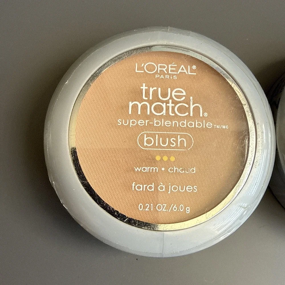Lot x 2 NEW L'Oréal True Match Super-Blendable Blush - W1-2 BARE HONEY